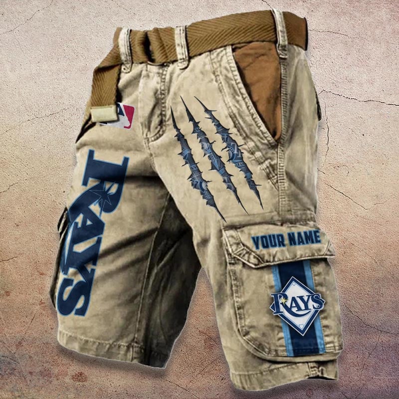 Sportswearmerch Tampa Bay Rays MLB Denim Short For Fan