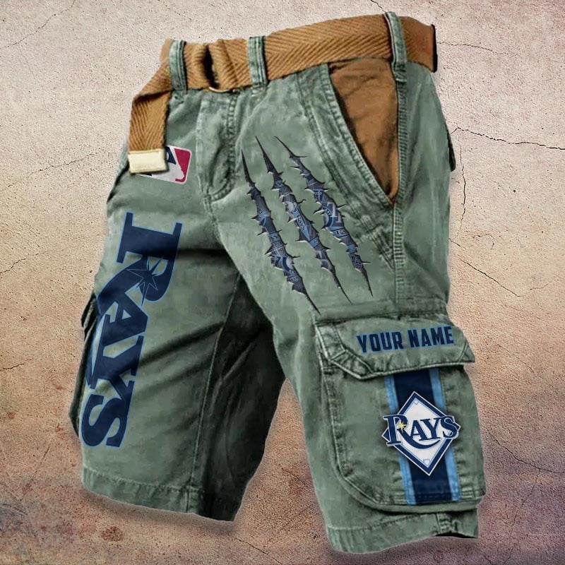 Sportswearmerch Tampa Bay Rays MLB Denim Short For Fan