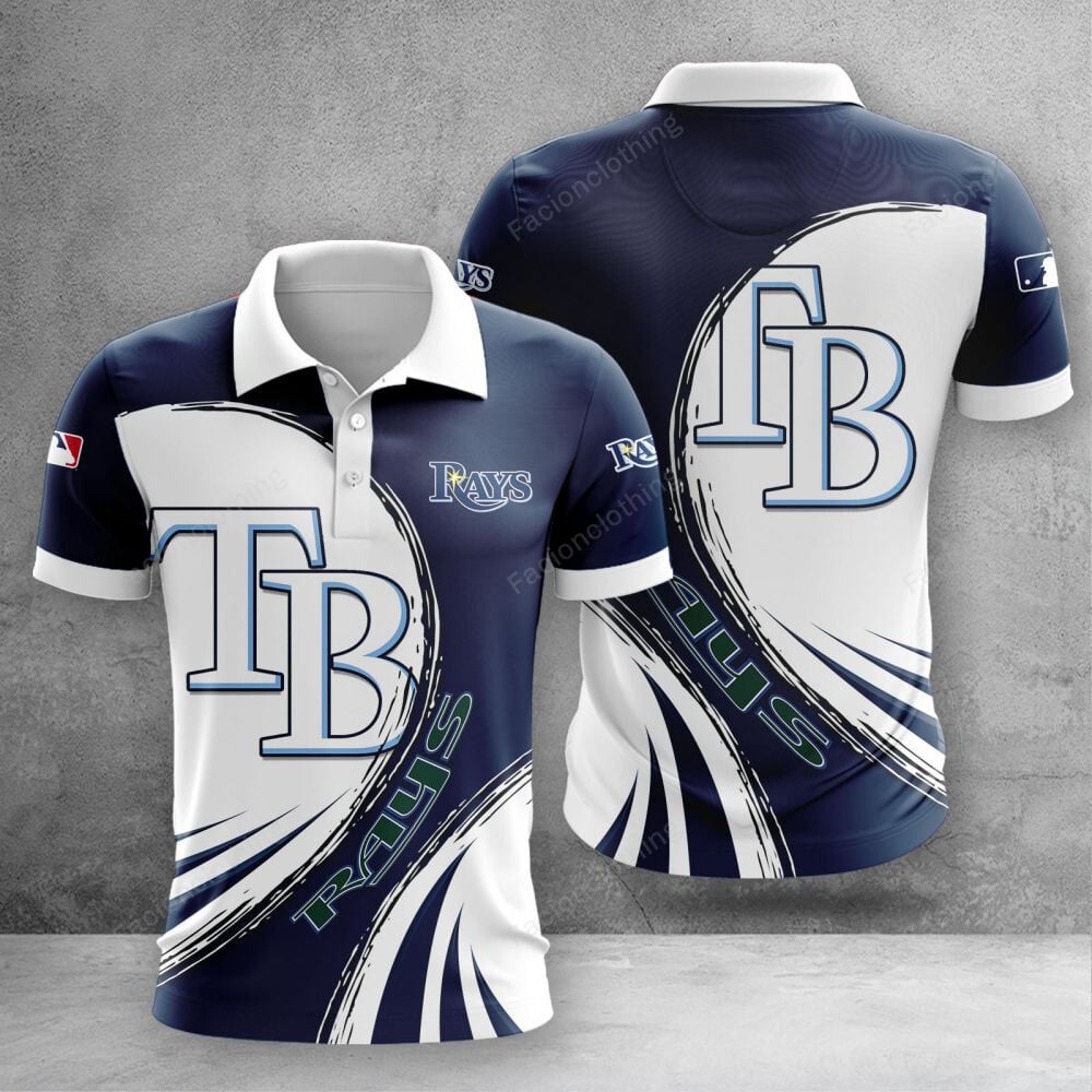 Sportswearmerch Tampa Bay Rays MLB Personalized Polo Shirt For Fan