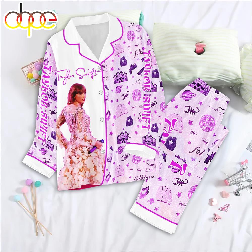 Sportswearmerch Taylor Swift Music 's - Lover Christmas Personalized Pajamas For Fan