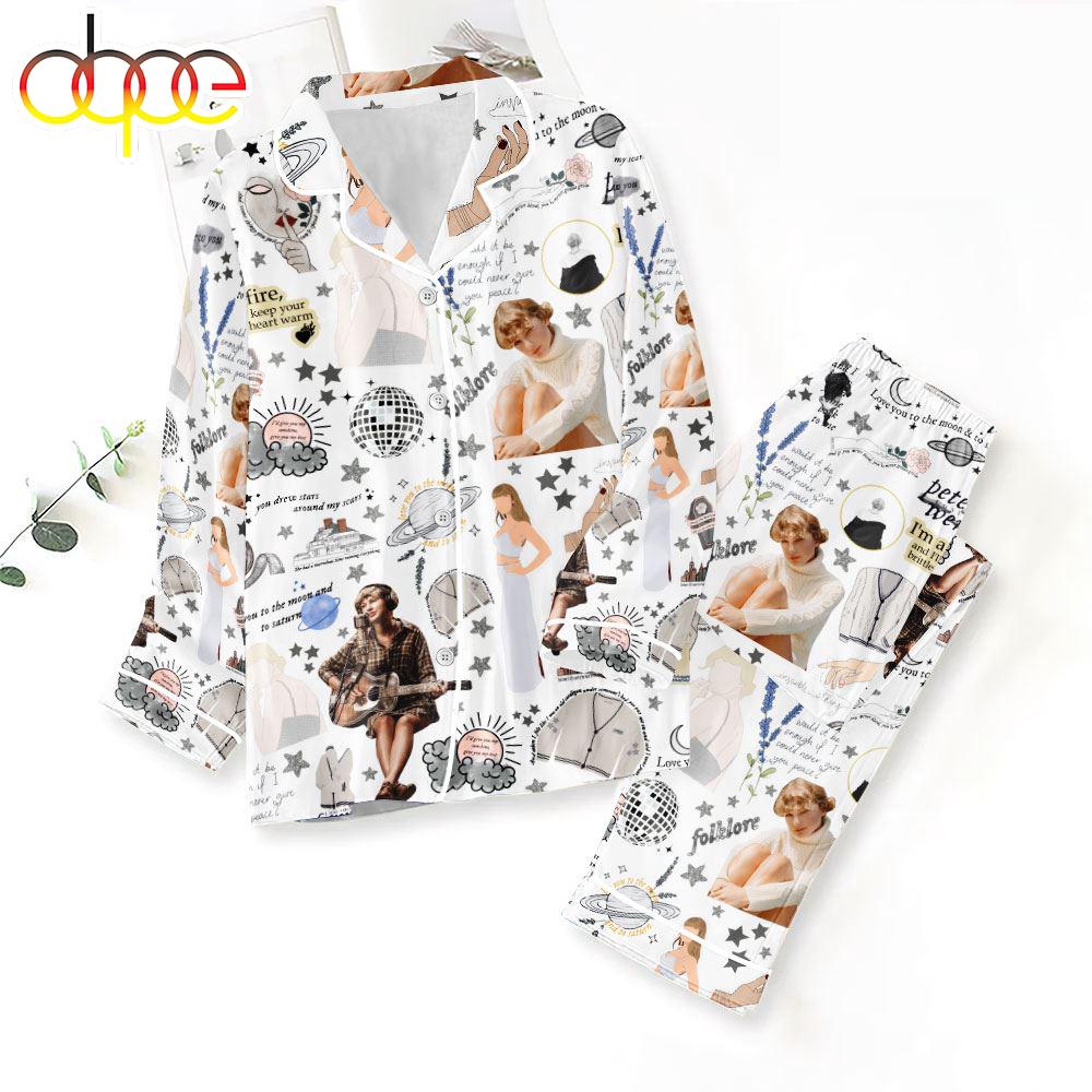 Sportswearmerch Taylor Swift Music 's Eras Tour Christmas Personalized Pajamas For Fan