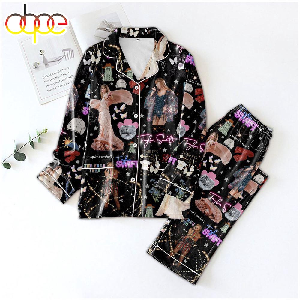 Sportswearmerch Taylor Swift Music 's Eras Tour Christmas Personalized Pajamas For Fan