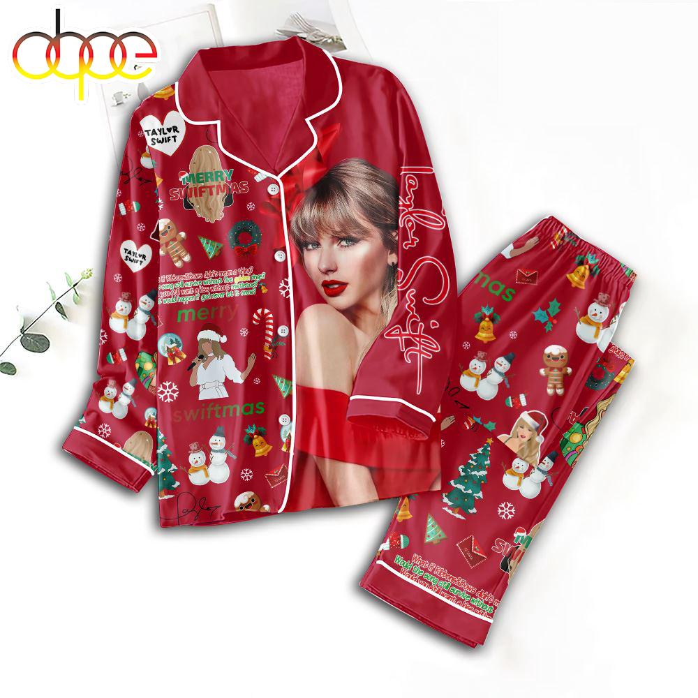 Sportswearmerch Taylor Swift Music 's The Eras Tour Christmas Women Christmas Personalized Pajamas For Fan