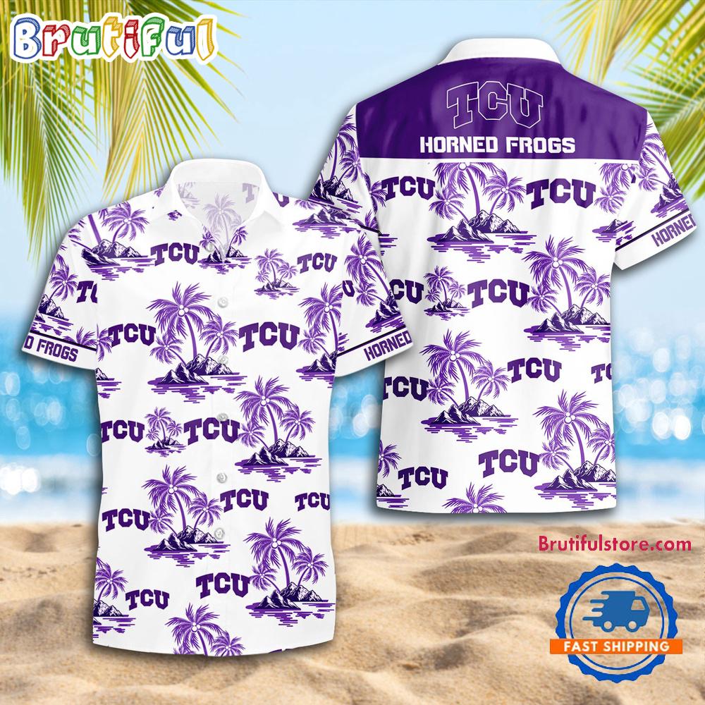 Sportswearmerch TCU Horned Frogs NCAA Summer Personalized Hawaiian Shirt For Fan