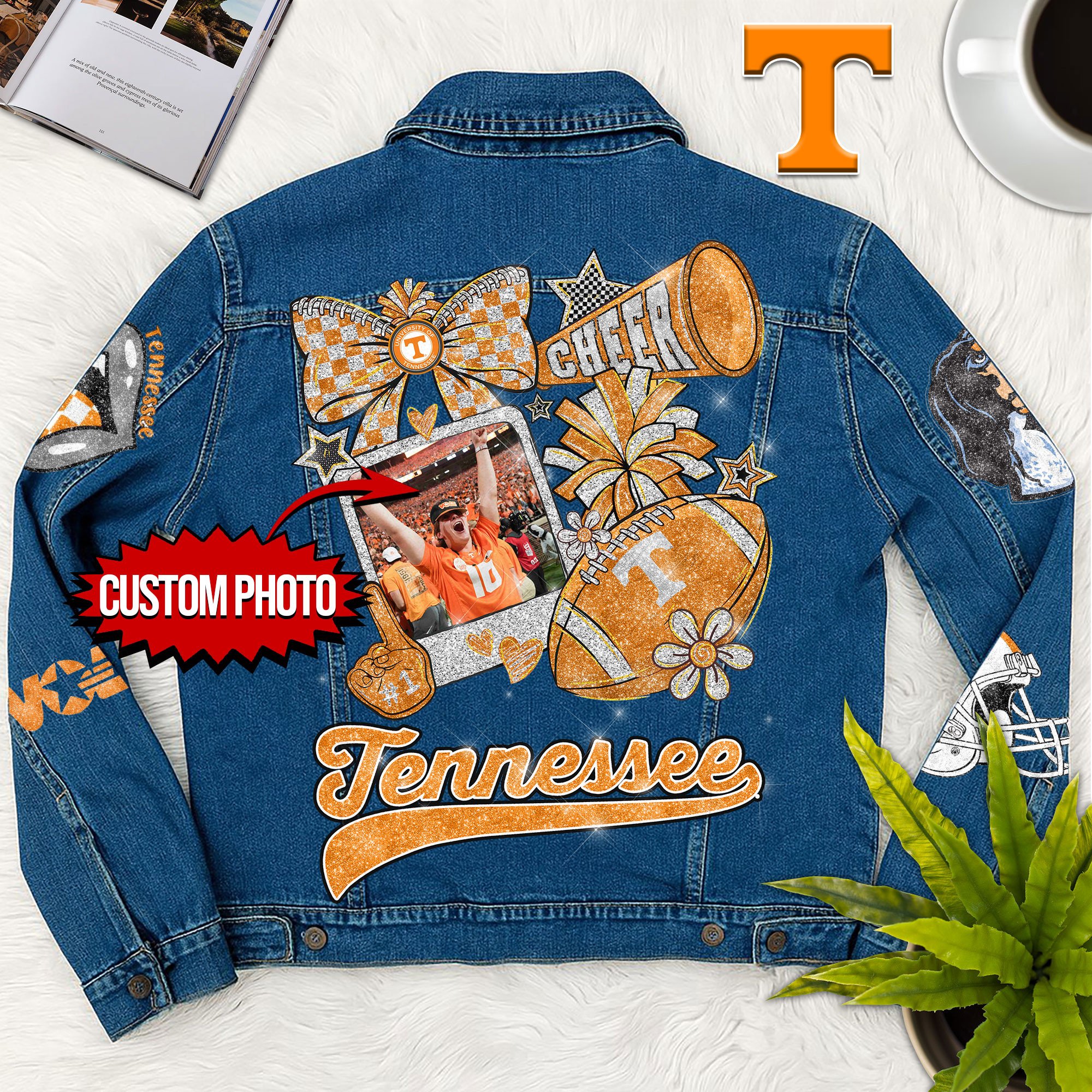 Sportswearmerch Tennessee Denim Jacket Gift For Fans