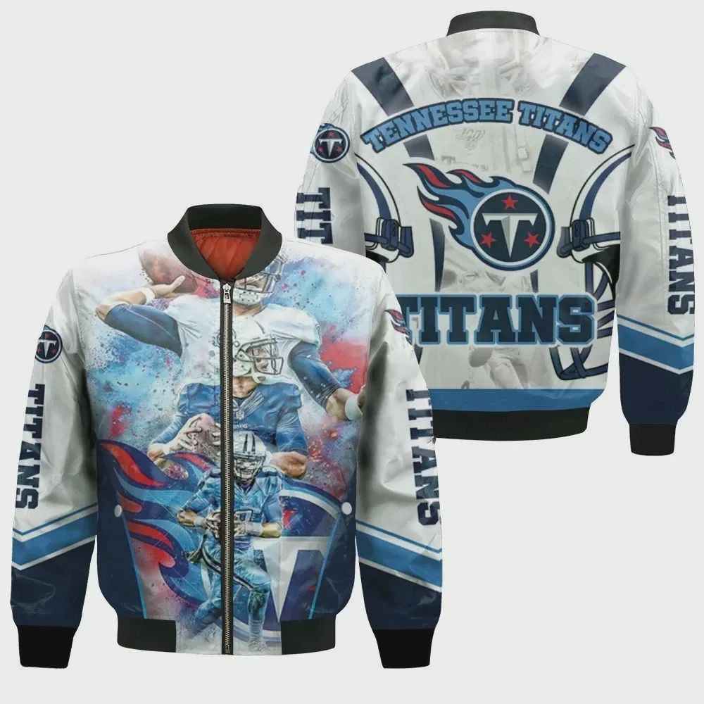 Sportswearmerch Tennessee Titans NFL Bomber Jacket For Fan