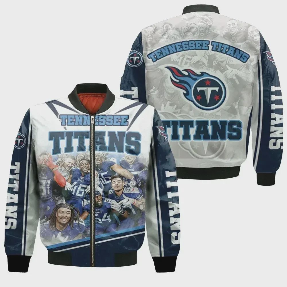 Sportswearmerch Tennessee Titans NFL Bomber Jacket For Fan