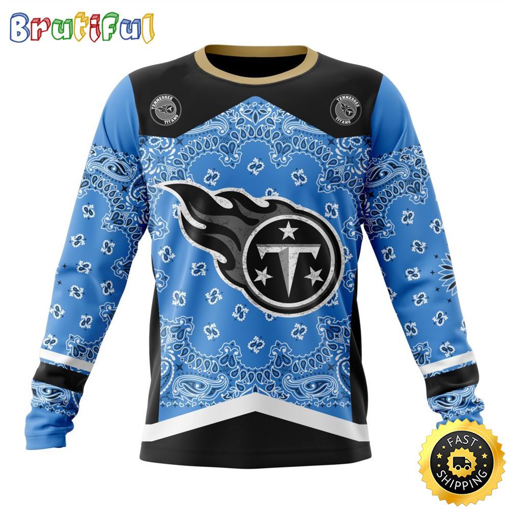 Sportswearmerch Tennessee Titans NFL Crewneck Classic Style Personalized Sweater For Fan