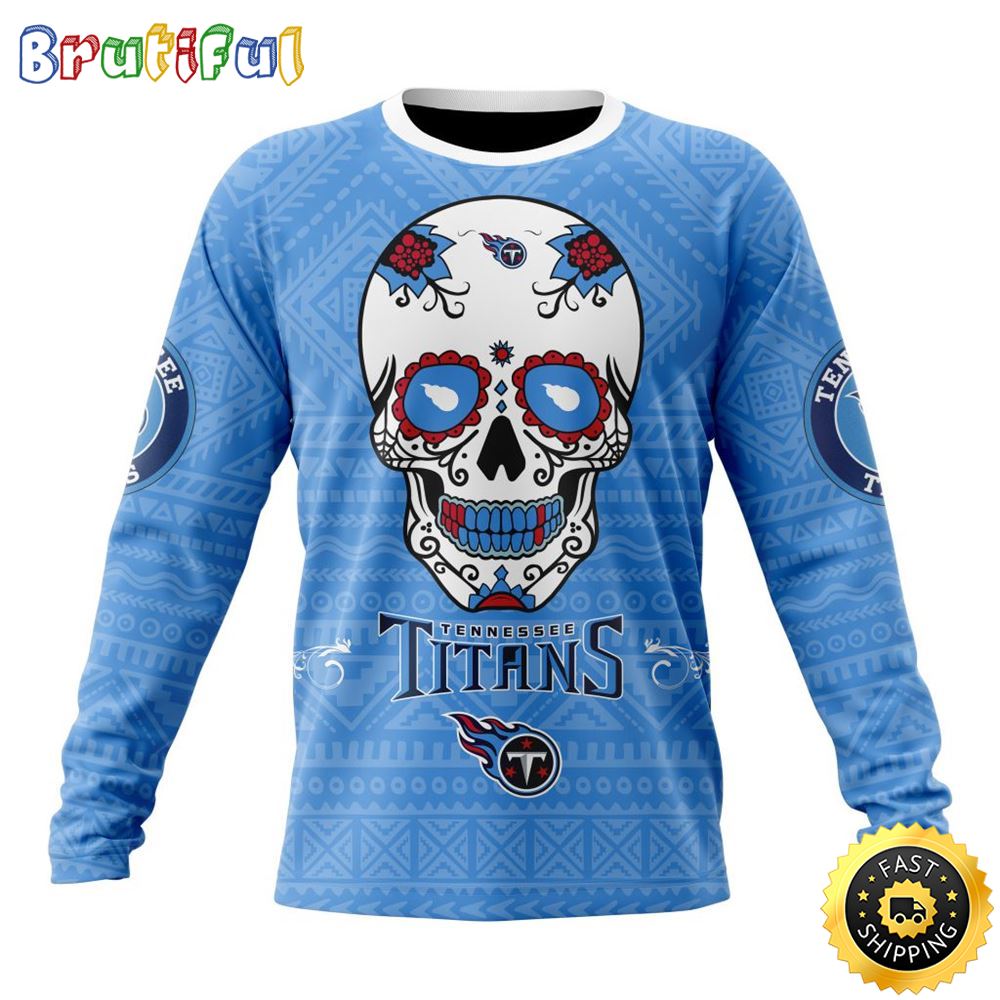 Sportswearmerch Tennessee Titans NFL Crewneck Personalized Sweater For Fan