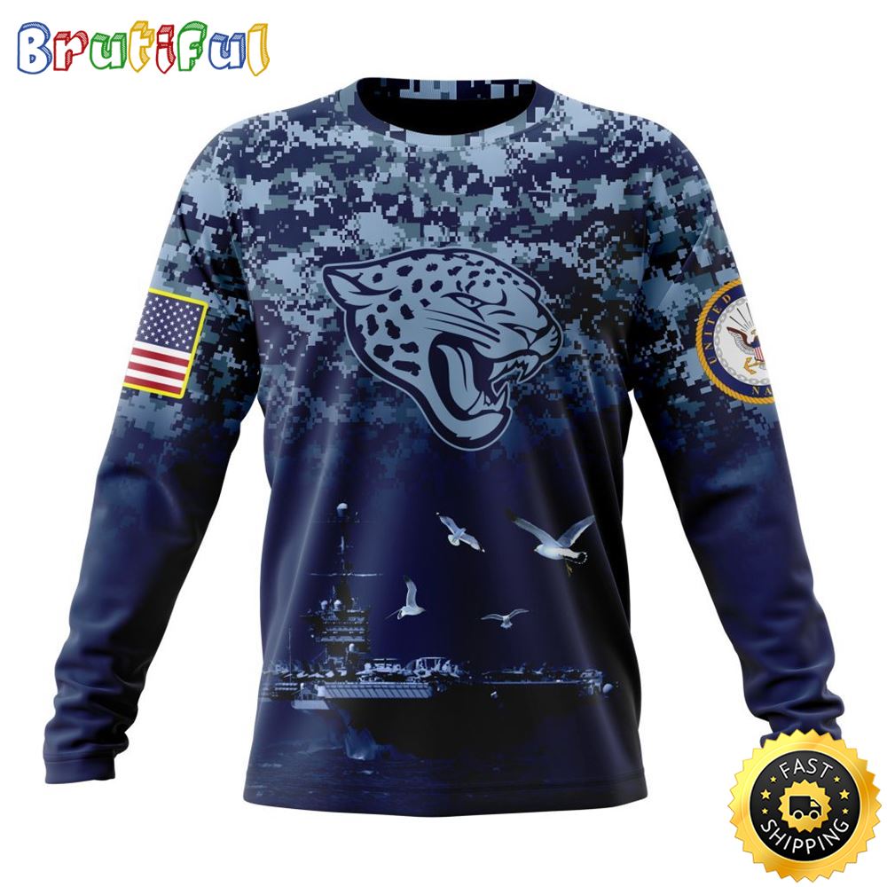 Sportswearmerch Jacksonville Jaguars NFL Crewneck Sweater For Fan