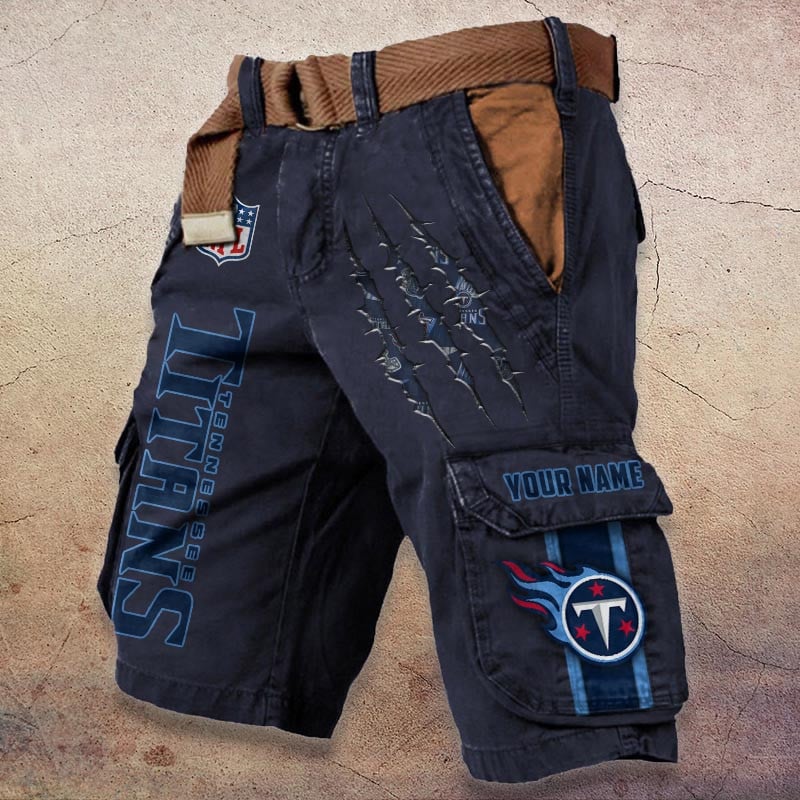 Sportswearmerch Tennessee Titans NFL Denim Short For Fan