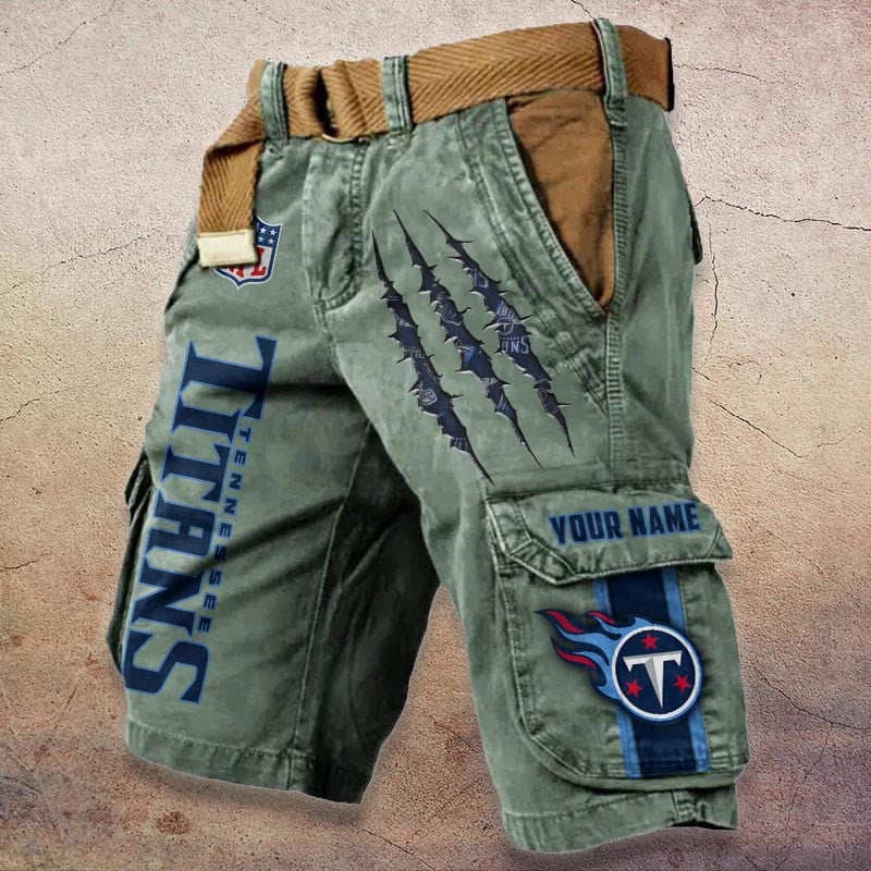 Sportswearmerch Tennessee Titans NFL Denim Short For Fan