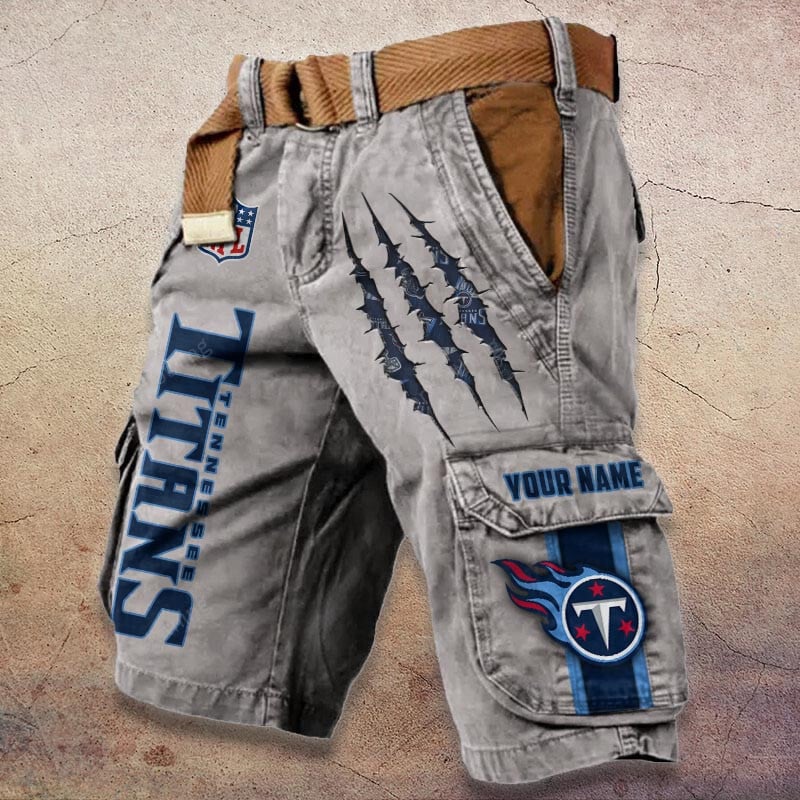 Sportswearmerch Tennessee Titans NFL Denim Short For Fan