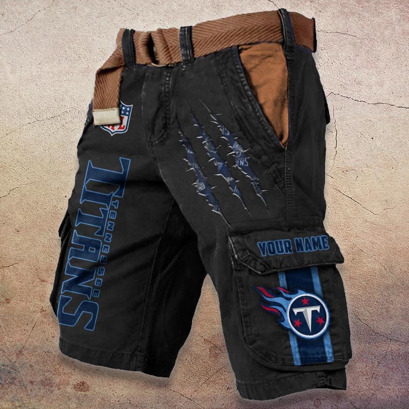 Sportswearmerch Tennessee Titans NFL Denim Short For Fan