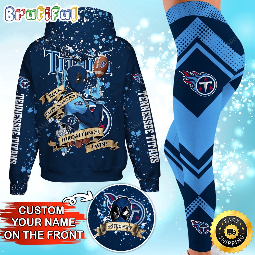 Sportswearmerch Tennessee Titans NFL Hoodie Leggings For Fan