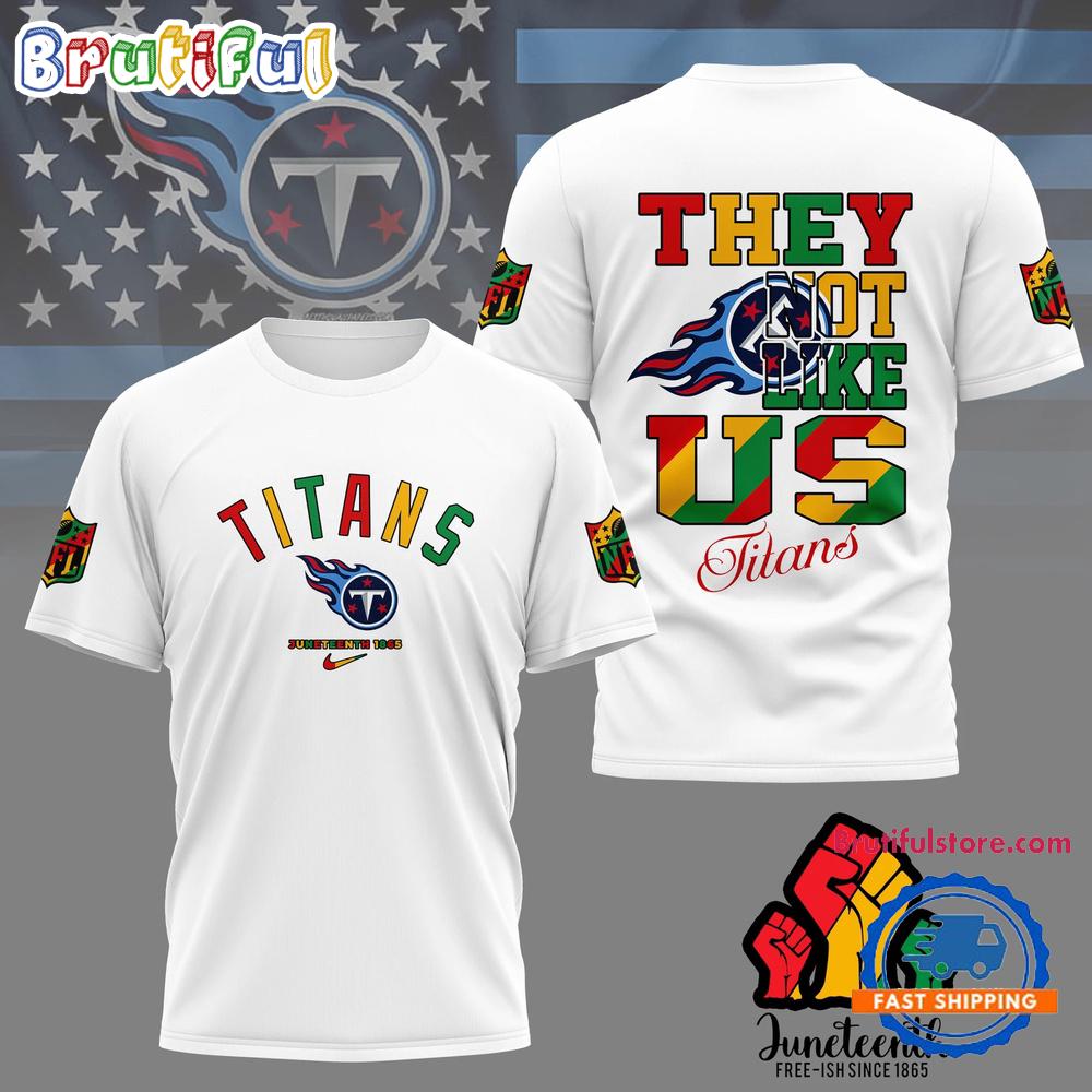 Sportswearmerch Tennessee Titans NFL Juneteenth Freedom Day T-Shirt For Fan