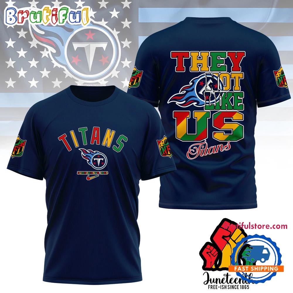 Sportswearmerch Tennessee Titans NFL Juneteenth Freedom Day Unisex T-Shirt For Fan