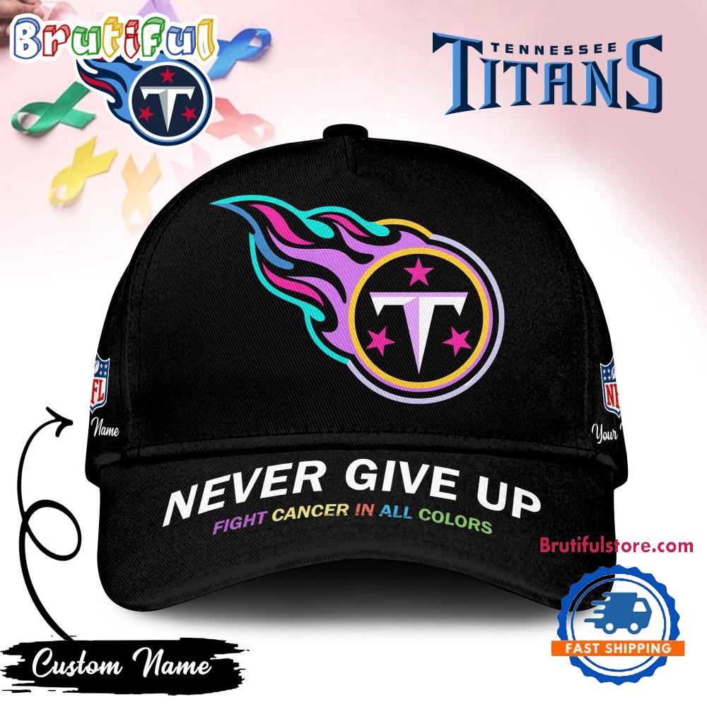 Sportswearmerch Tennessee Titans NFL Never Give Up Classic Cap For Fan