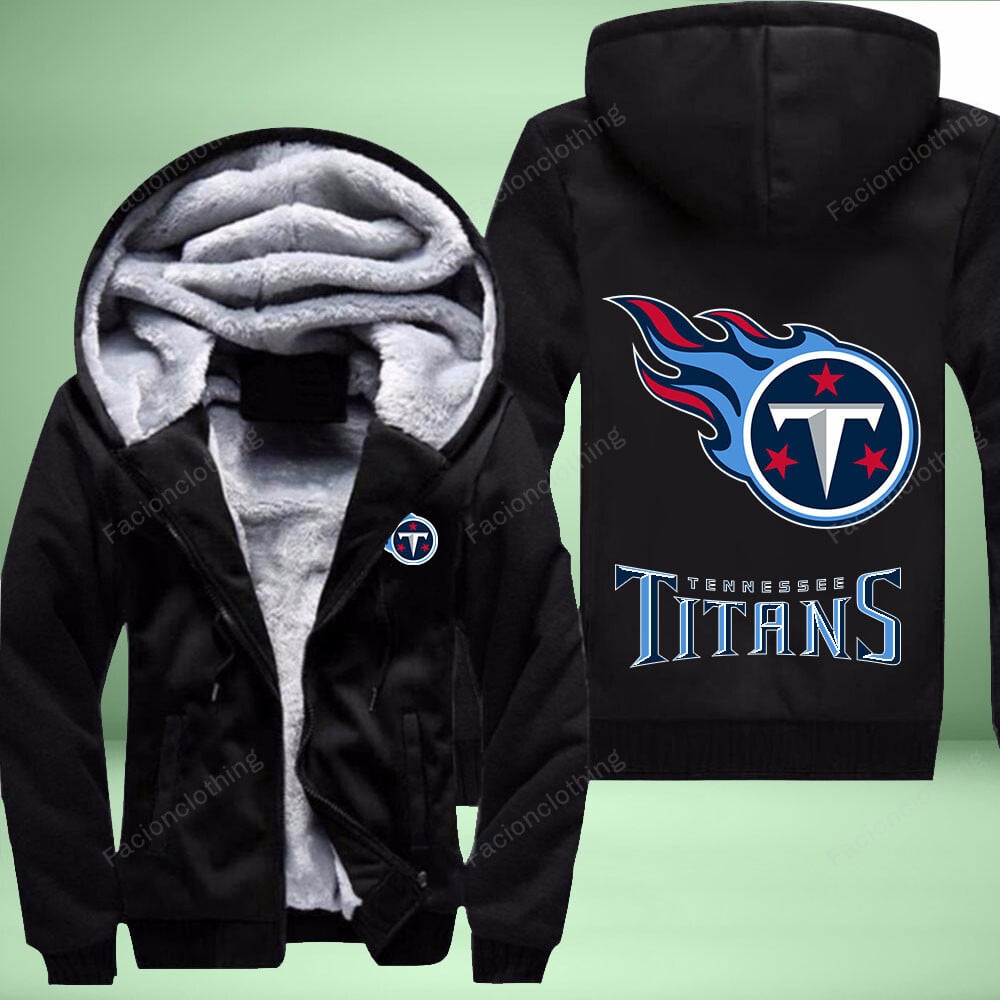 Sportswearmerch Tennessee Titans NFL Personalized Fleece Zip Hoodie Jacket For Fan