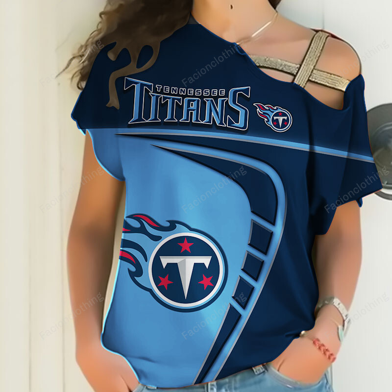 Sportswearmerch Tennessee Titans NFL Personalized Strapless Sleeve Short For Fan