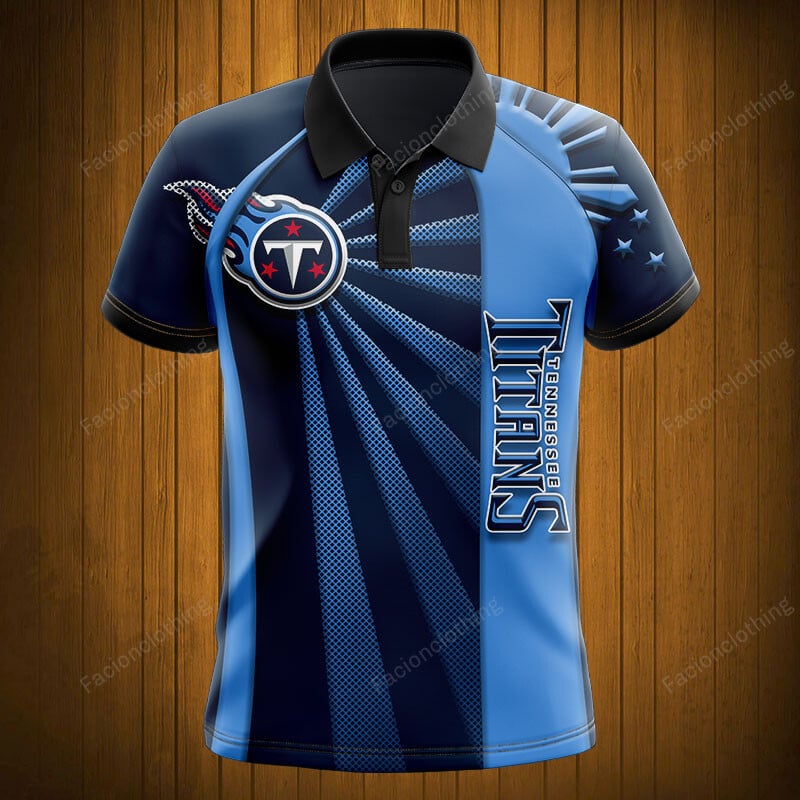Sportswearmerch Tennessee Titans NFL Polo Shirt Personalized For Fan