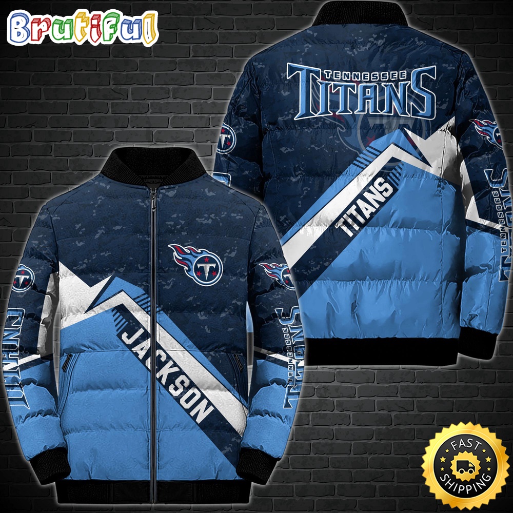 Sportswearmerch Tennessee Titans NFL Sport Down Puffer Jacket For Fan