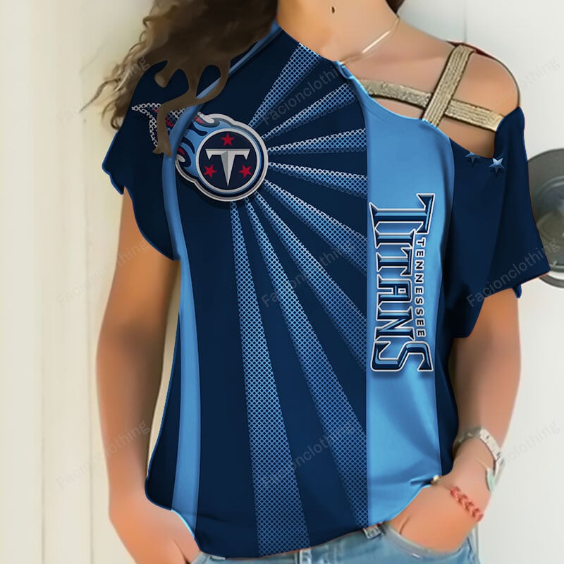 Sportswearmerch Tennessee Titans NFL Strapless Short Sleeve Personalized For Fan
