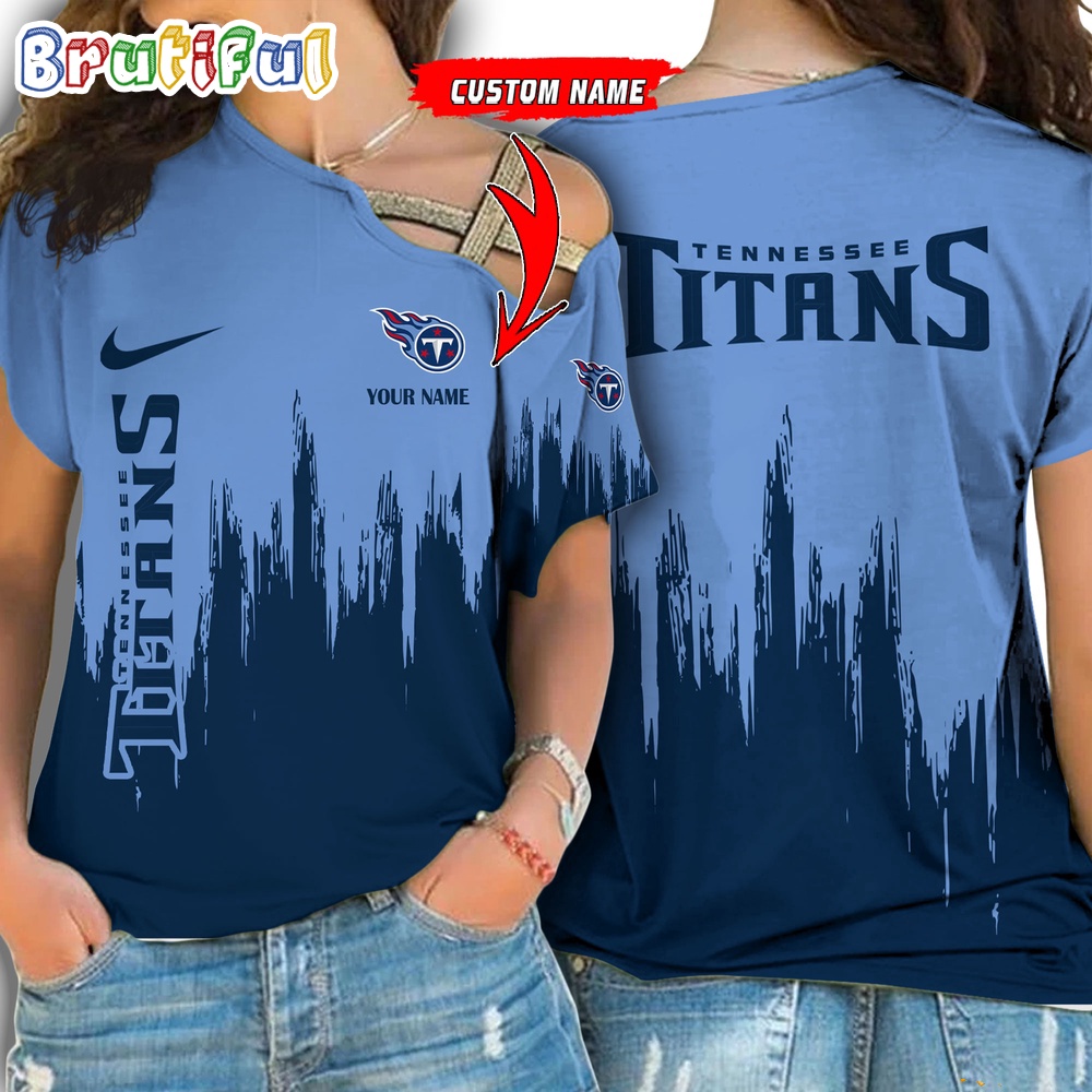 Sportswearmerch Tennessee Titans NFL Strapless Sleeve Short For Fan
