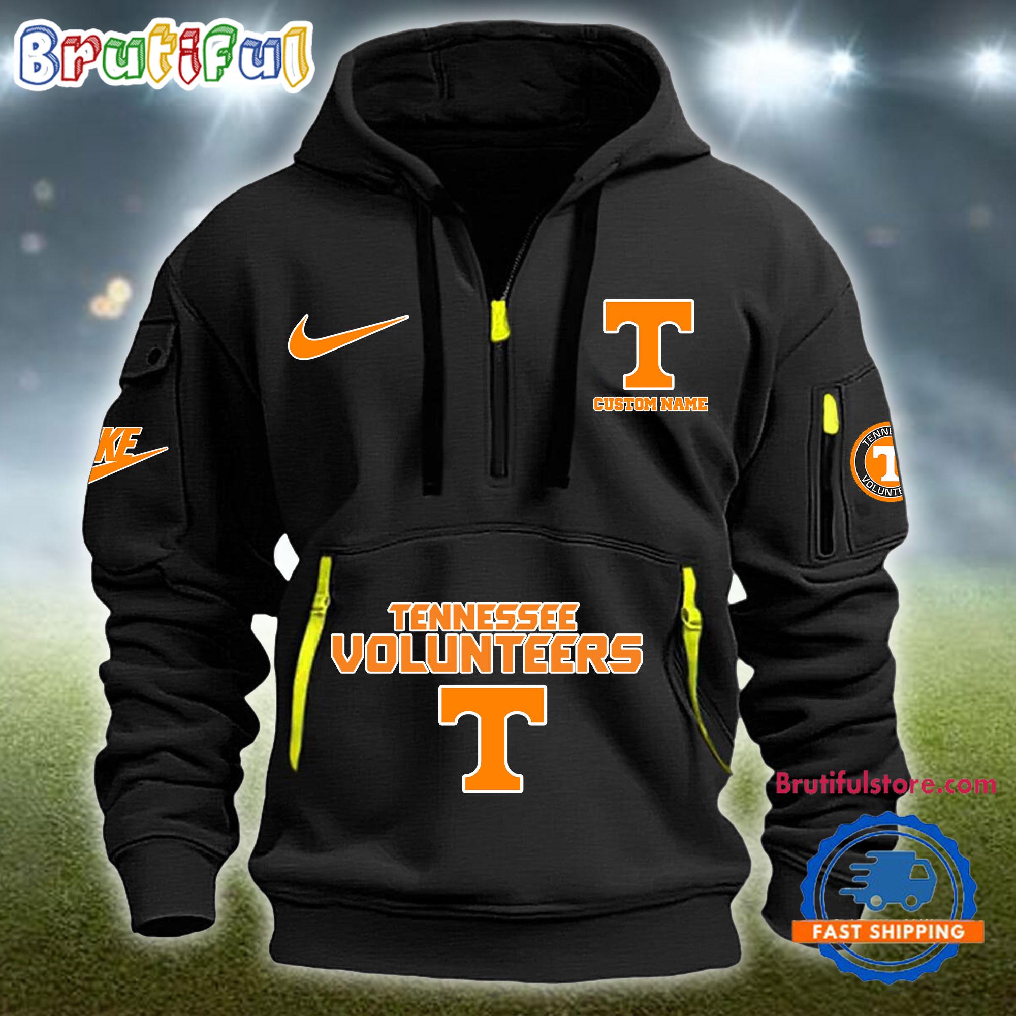 Sportswearmerch Tennessee Volunteers NCAA Half Zip Hoodie For Fan