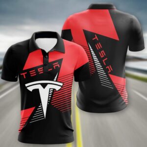 Sportswearmerch Tesla Car Polo Shirt For Fan