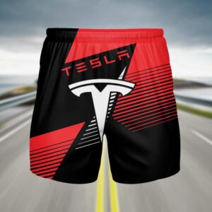 Sportswearmerch Tesla Car Short Pant For Fan