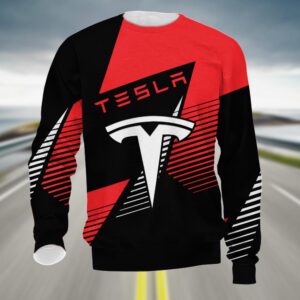 Sportswearmerch Tesla Car Sweater For Fan