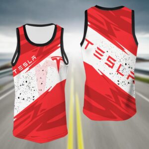 Sportswearmerch Tesla Car Tanktop For Fan