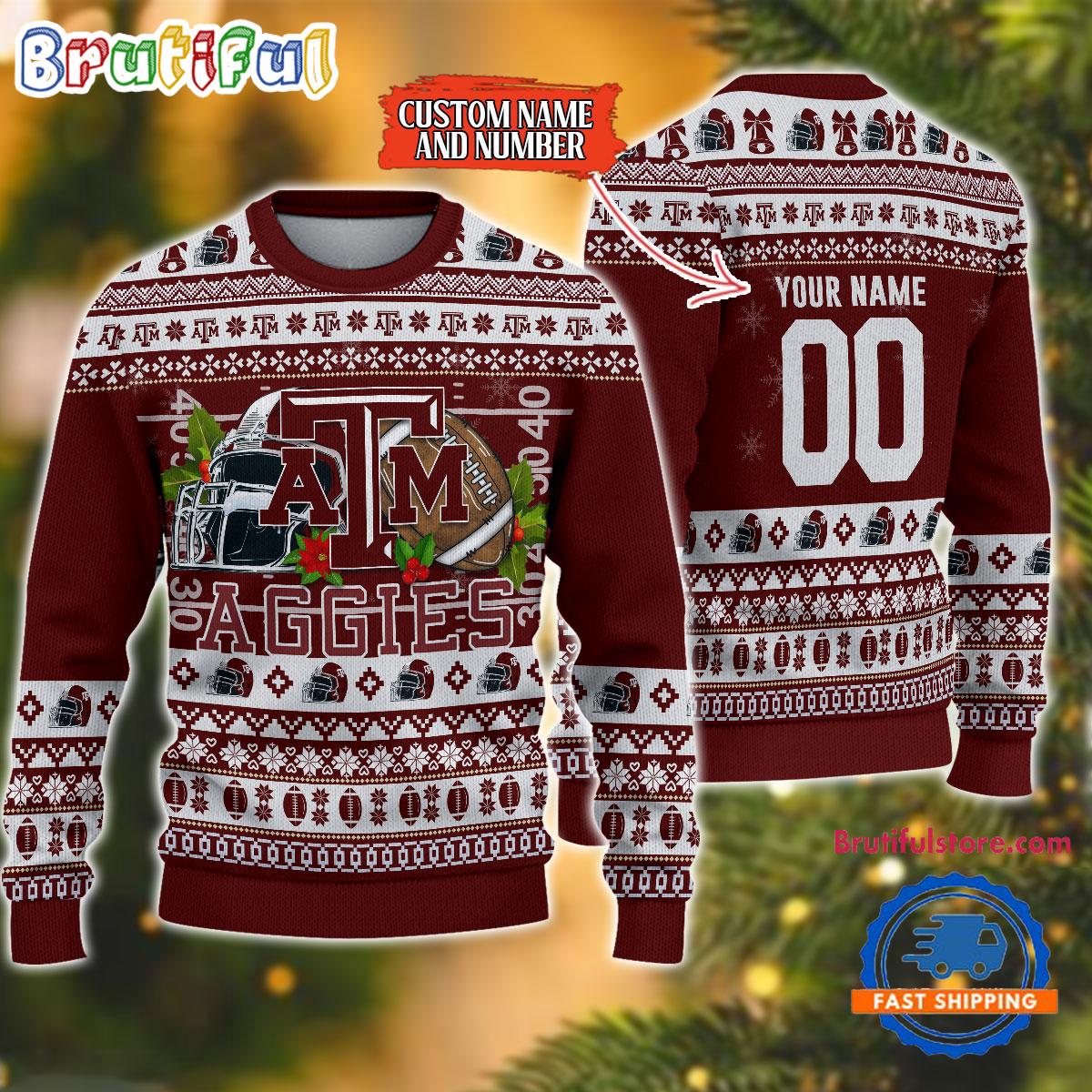 Sportswearmerch Texas A&M Aggies NCAA Christmas Sweater For Fan