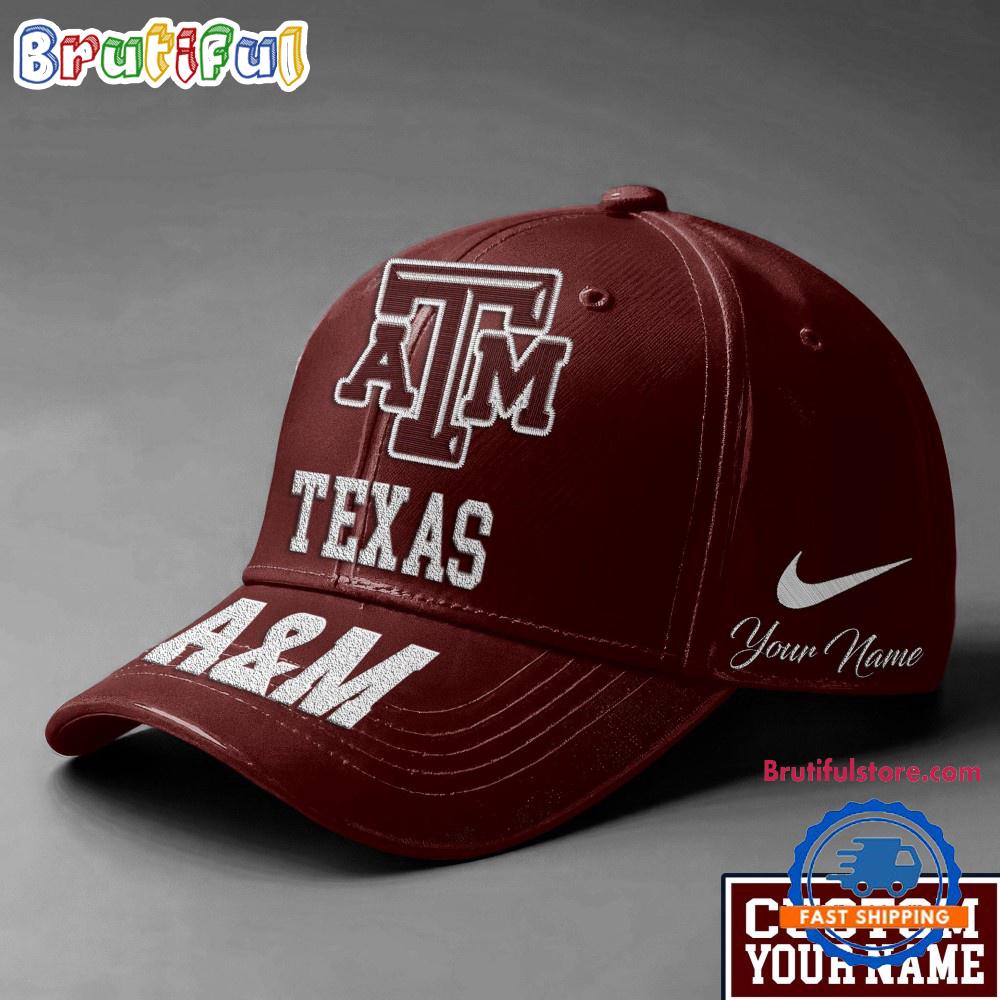 Sportswearmerch Texas A&M Sport Team Personalized Classic Cap For Fan