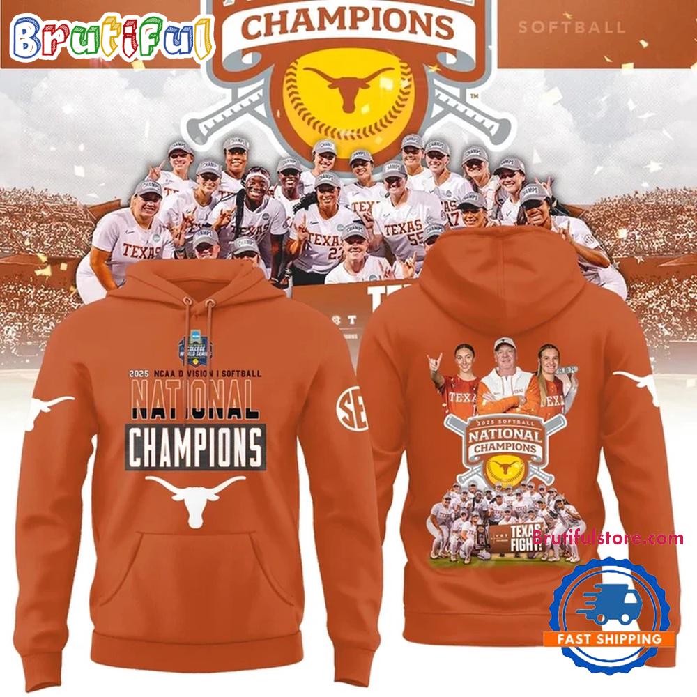 Sportswearmerch Texas Longhorns NCAA Champions Team Graphic Hoodie For Fan