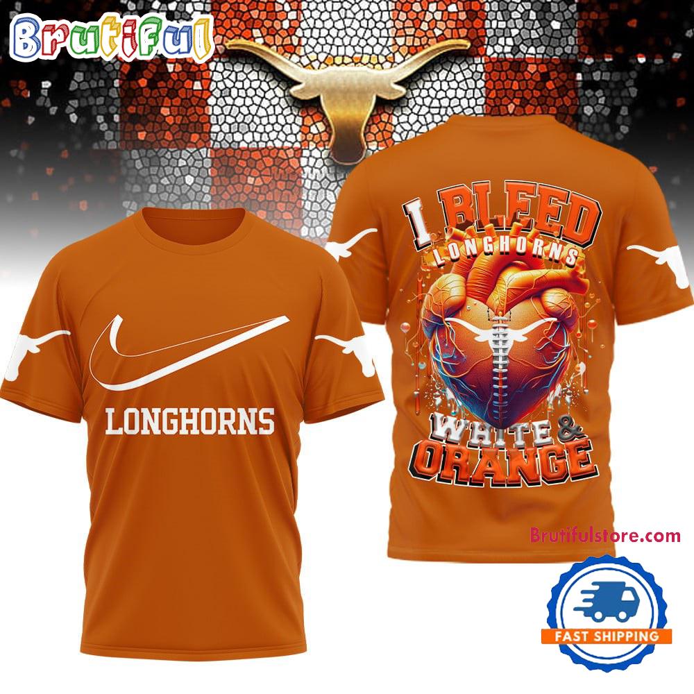 Sportswearmerch Texas Longhorns NCAA I Bleed T-shirt For Fan