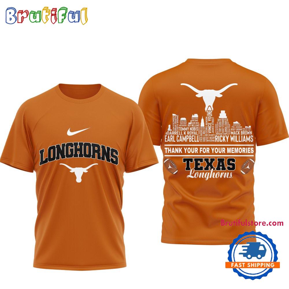 Sportswearmerch Texas Longhorns NCAA Legends of the Game Limited Edition T-Shirt For Fan