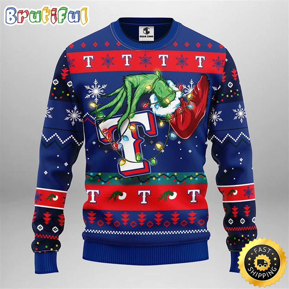Sportswearmerch Texas Rangers MLB Christmas Sweater For Fan