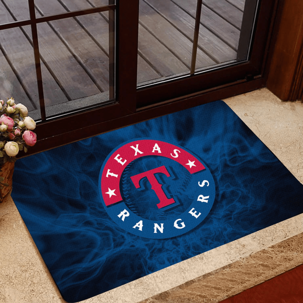 Sportswearmerch Texas Rangers MLB Doormat For Fan