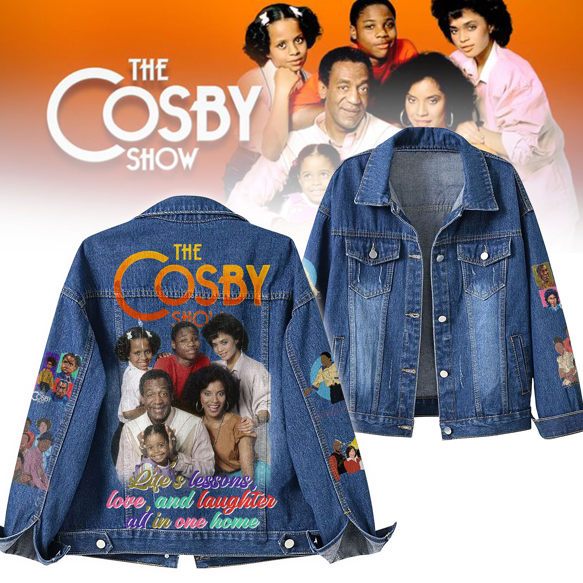 Sportswearmerch The Cosby Show Denim Jacket Gift For Fans