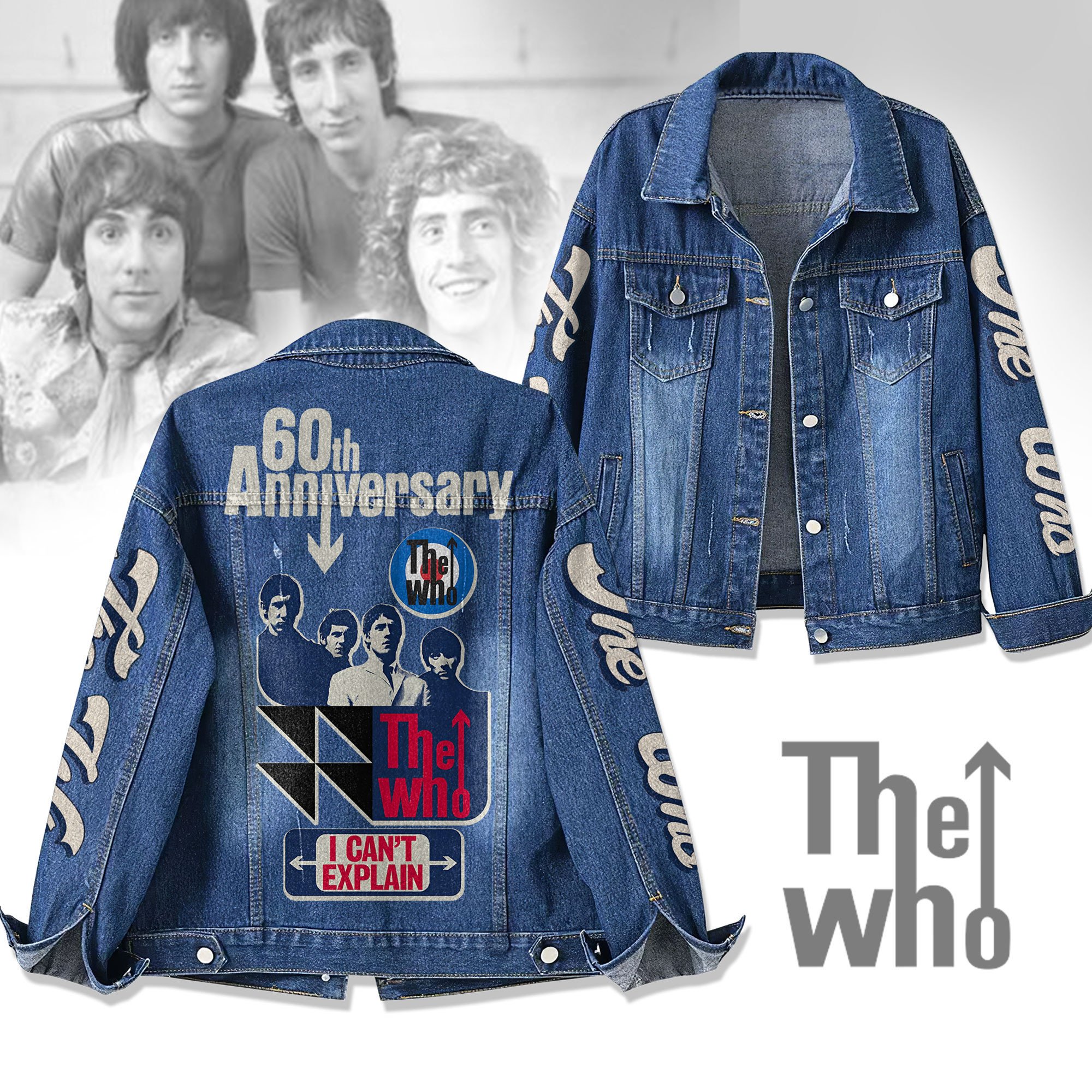 Sportswearmerch The Who Denim Jacket Gift For Fans