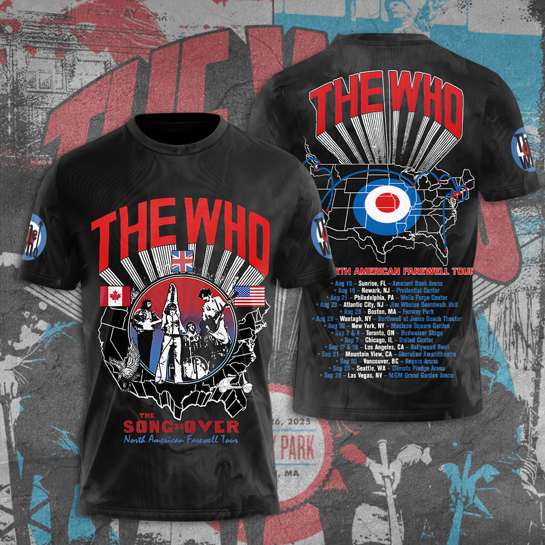 Sportswearmerch The Who Music Personalized T-shirt For Fan