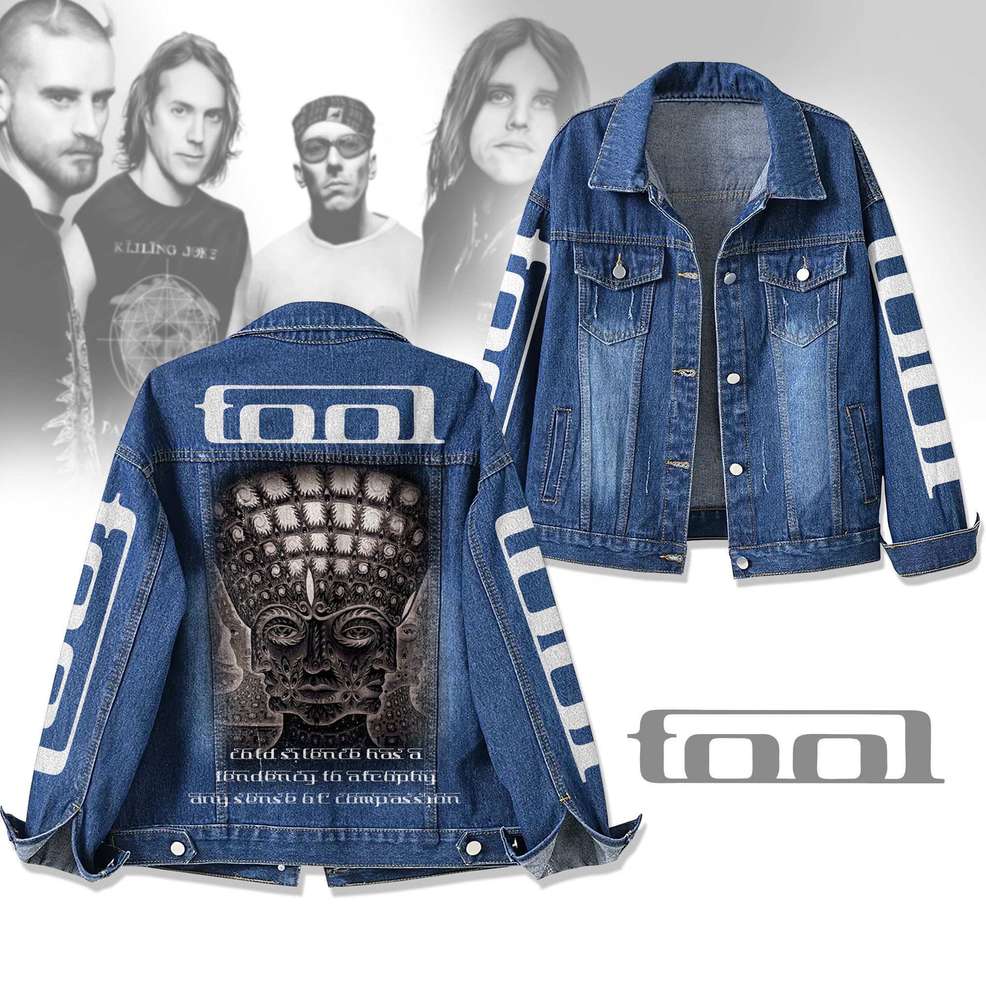 Sportswearmerch Tool Denim Jacket Gift For Fans