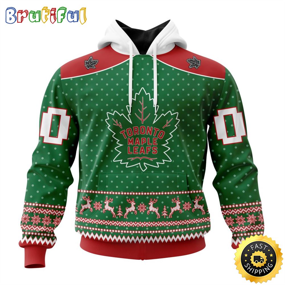 Sportswearmerch Toronto Maple Leafs NHL Christmas Hoodie For Fan