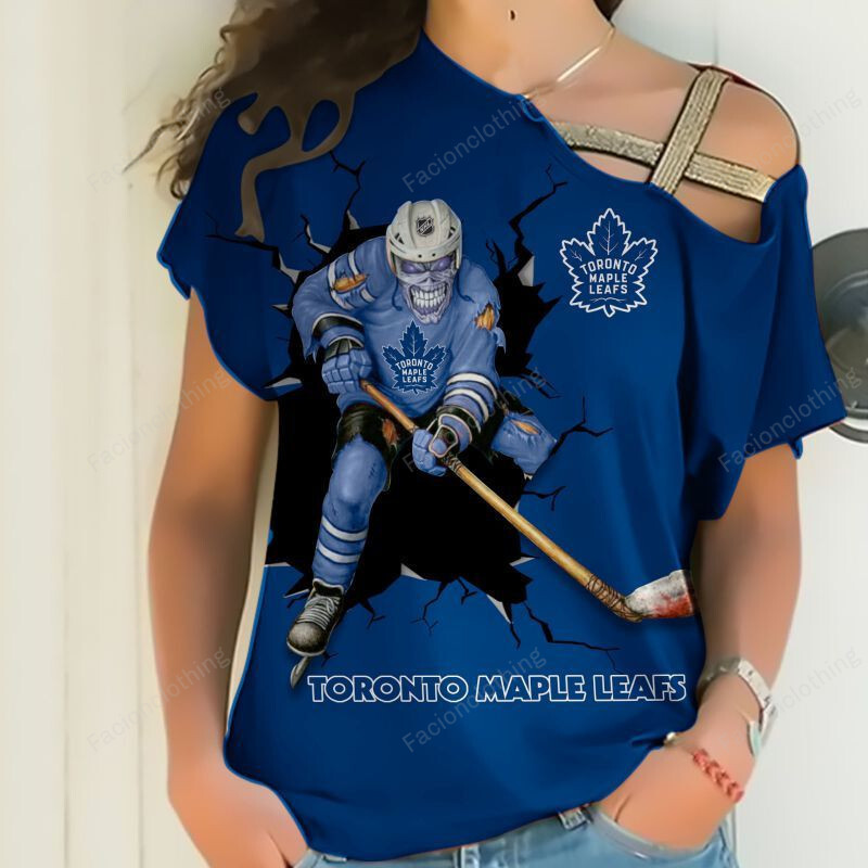 Sportswearmerch Toronto Maple Leafs NHL Personalized Strapless Short Sleeve For Fan
