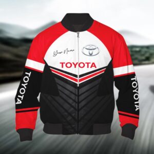 Sportswearmerch Toyota Car Bomber Jacket For Fan