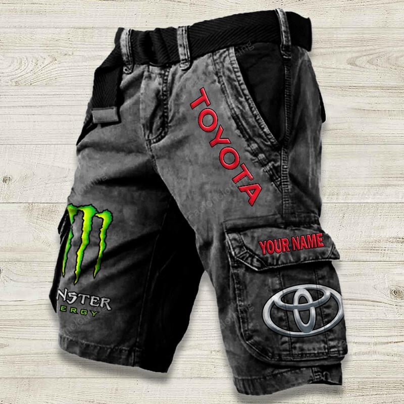 Sportswearmerch Toyota Car Denim Short For Fan