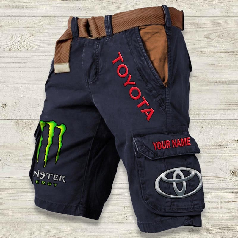 Sportswearmerch Toyota Car Denim Short For Fan