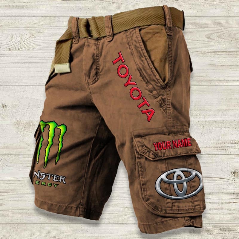 Sportswearmerch Toyota Car Denim Short For Fan